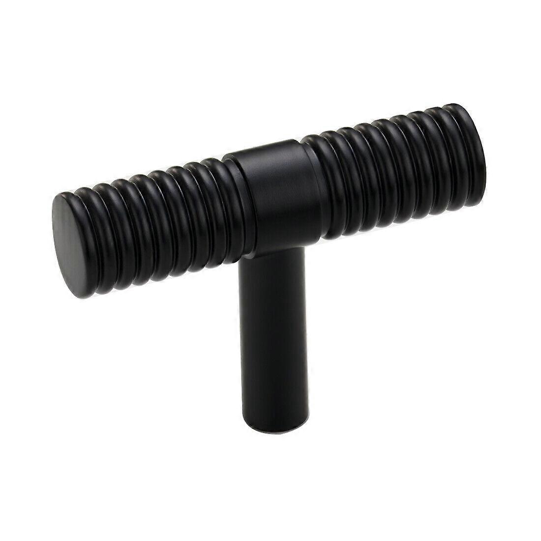 Fluted T Bars in Black