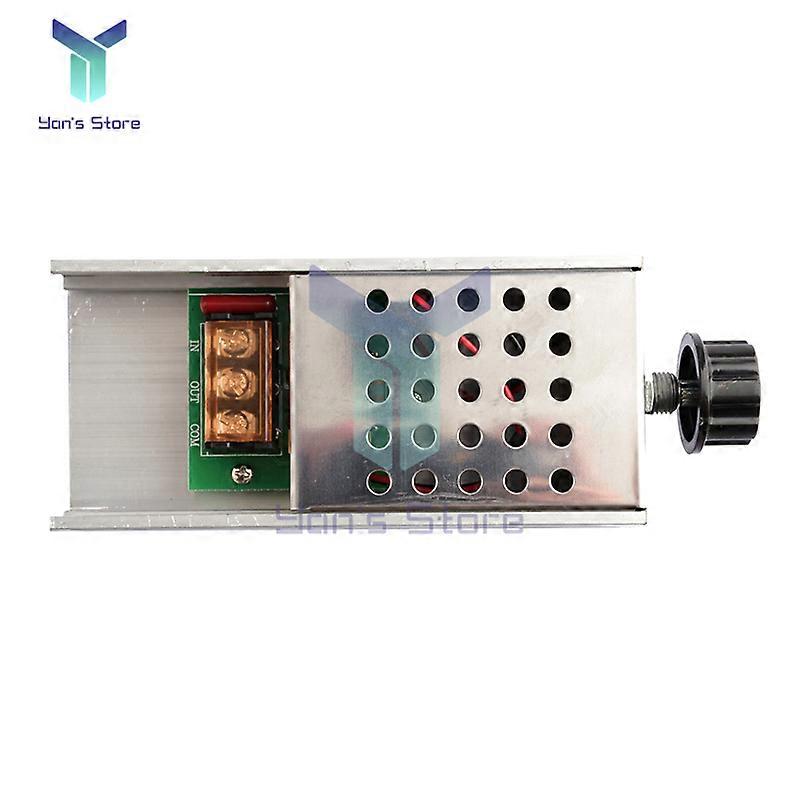 AC 220V 6000W Potentiometer Super Power Thyristor Electronic Voltage Regulator Dimming Speed Regulation Temperature Regulation