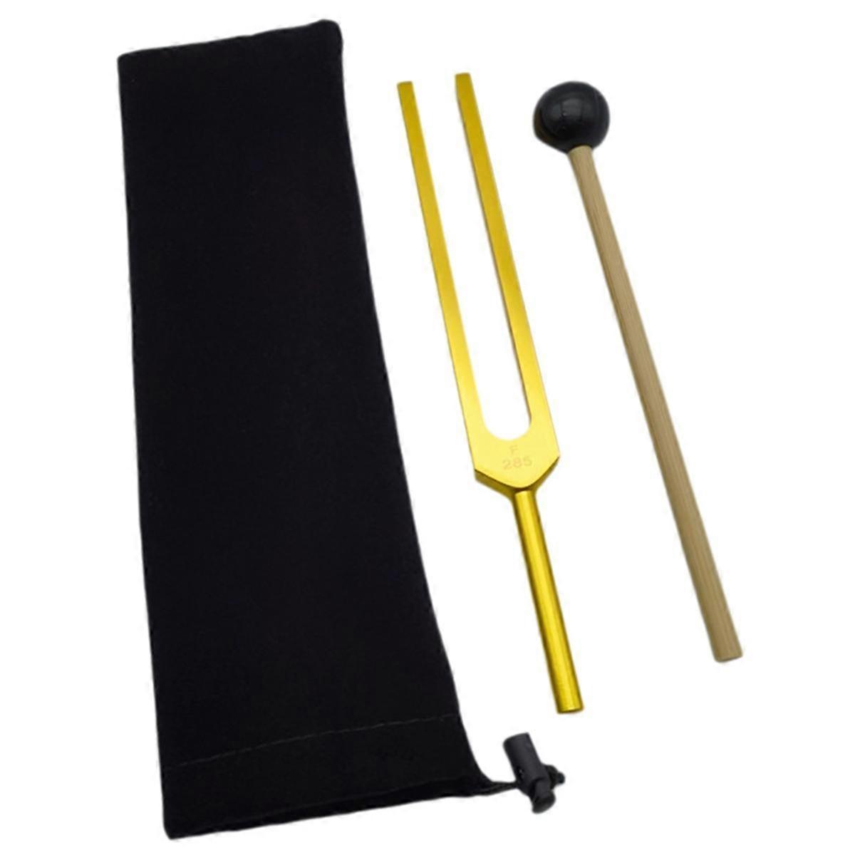 Aluminum Alloy Tuning Fork Set Sound Therapy Instrument Musical Instrument Accessories Relieve Work Stress F285HZ