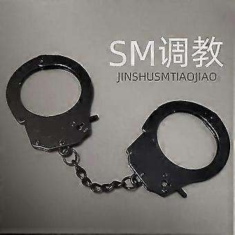 ブラックステンレススチールSM手錠 | Fruugo JP