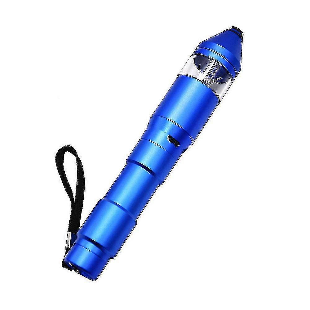 Electric Herb Grinder Pipe Accessories Cigarette Tea Grinder(blue)