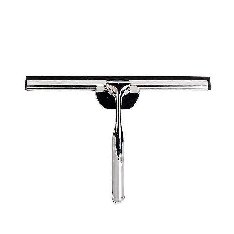 No Drilling Bathroom Squeegee With Stand - Stainless Steel Window Squeegee Shower Squeegee Window Squeegee Mirror Squeegee