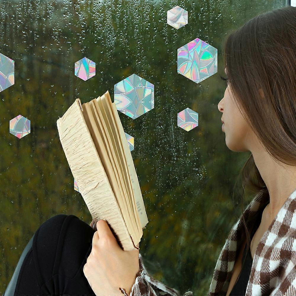 Rainbow Window Film DIY Suncatcher Stickers