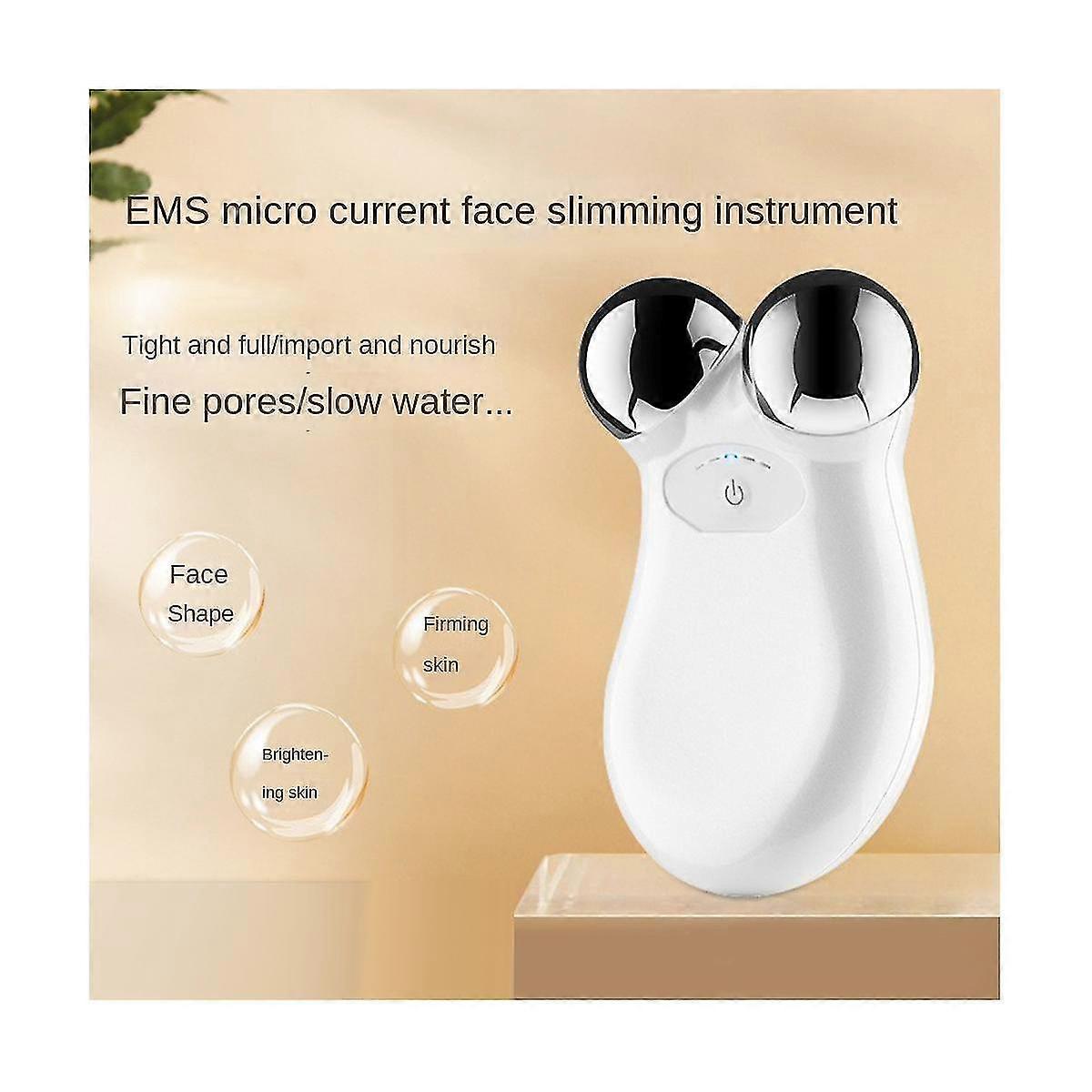 Electric -current Face Massager 3d Ems Firming -current Decree Wrinkle Skin Rejuvenation Beauty Instrument