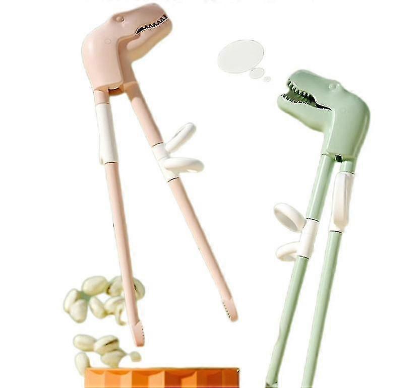 Training Chopsticks Cute Dinosaur Chopsticks Kids Child Enlightenment Tableware Shytmv