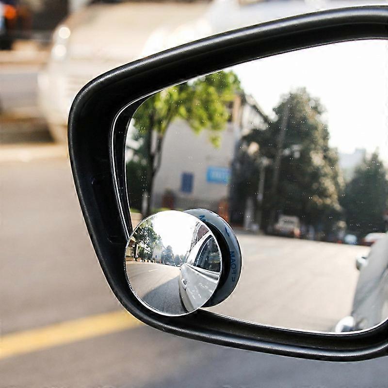 Auto Car Accessories 360 Degree HD Blind Spot Mirror RearView Car Vehicle Driver Wide Angle Round Convex Mirror Blind Spot