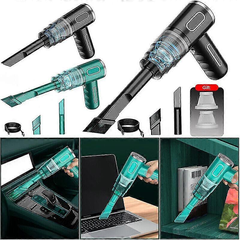 29000pa שואב אבק מיני חזק אלחוטי רטוב &יבש מכונית כף יד חיית מחמד ביתית