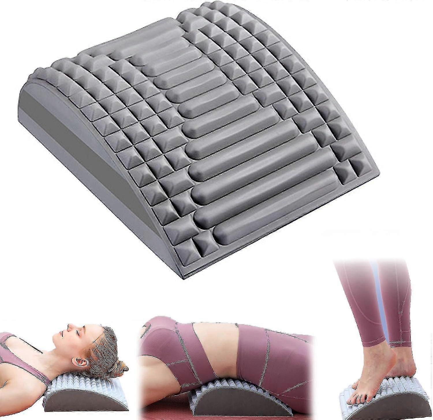 Multi-level Adjustable Neck Back Stretcher, Spine Board For Back Pain Relief, Herniated Disc, Sciatica