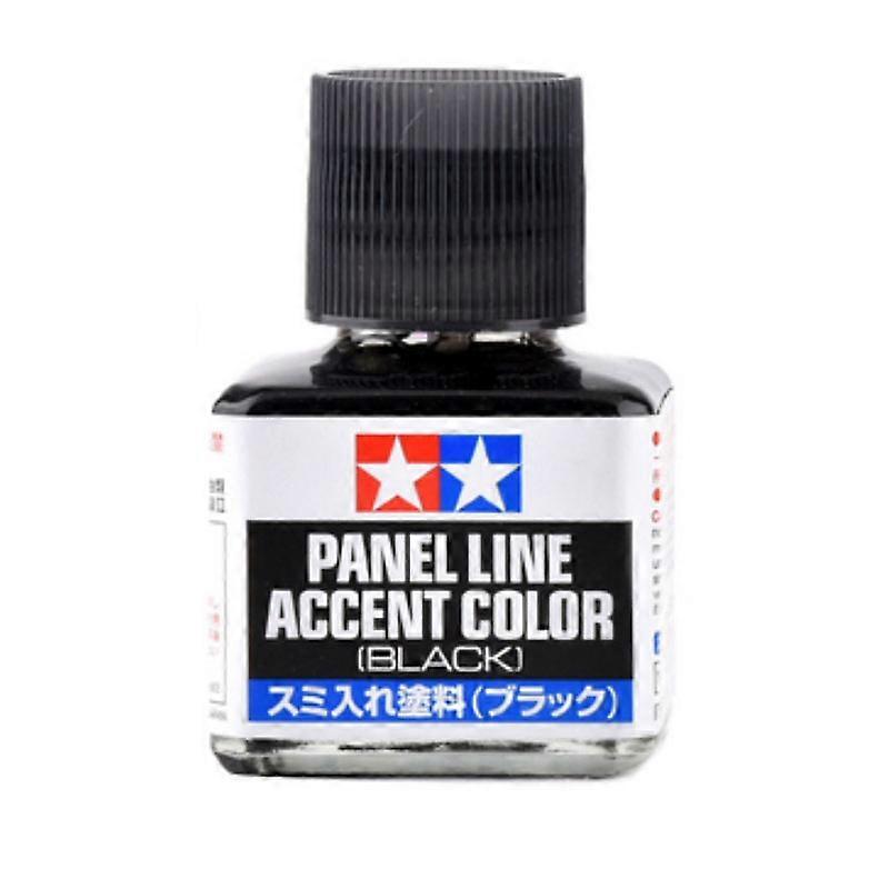 40ML Tamiya Panel Line Figure Accent Color For DIY Handcraft Resin Plastic Doll Car Military Model Kit Coloring Building Tool