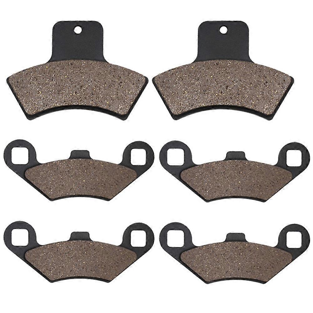 Motorcycle Front and Rear Brake Pads for POLARIS 455cc Diesel 2001