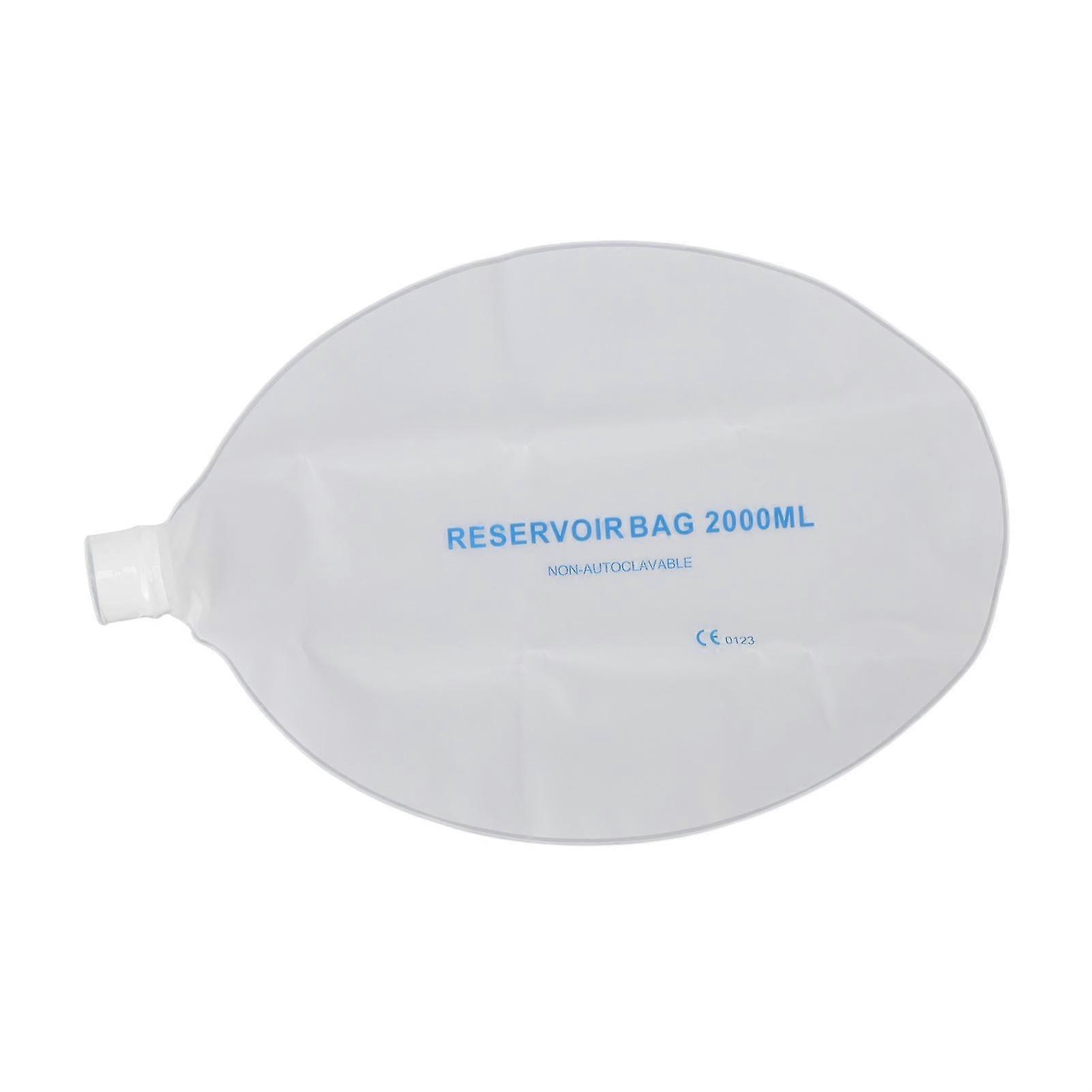 2000ml Odourless Foldable Emergency Breathing Bag for Respirator - Food Grade PP