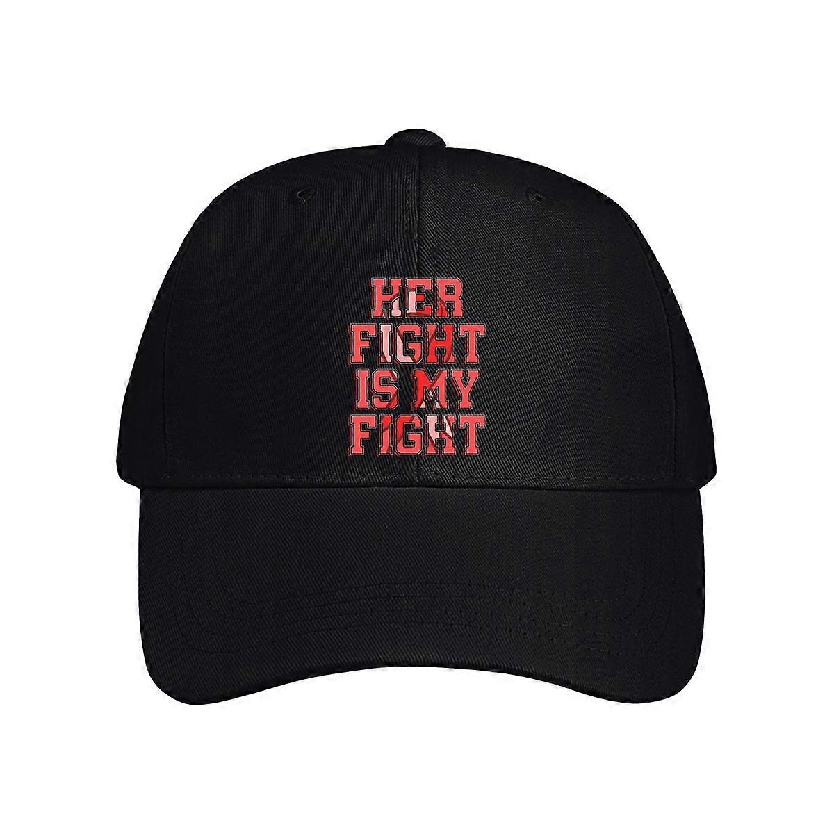 Her Fight Is My Fight 70s Retro Timeless Nostalgic Baseball Cap
