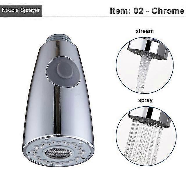 المطبخ صنبور بخاخ فوهة سحب دش رذاذ رئيس G1 / 2 الحنفية التبعي