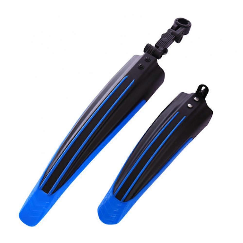 2Pcs Stylish Mountain Bike Bicycles Front Rear Plastic Mudguard Fenders Set Guarda Lamas Para Bicicletas