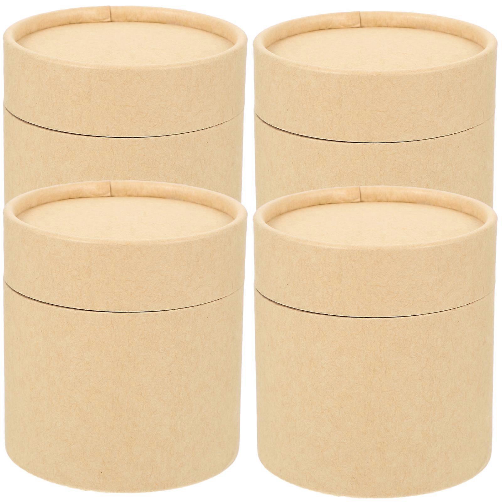 4Pcs Household Storage Jars Multi-function Storage Canisters Convenient Tea Canisters Home Accessory