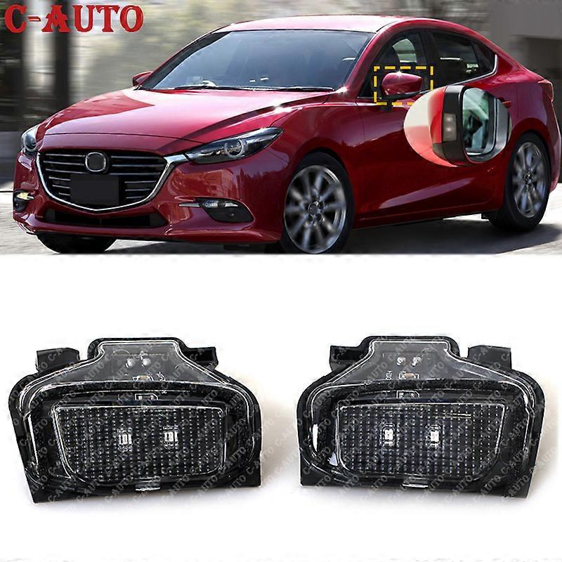 Left Right Car Door Rearview Mirror Turn Signal Light Repeater Lamp Indicator For Mazda3 Axela 6 Atenza CX-5 2013 2014 2015