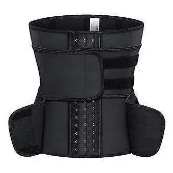 Waistband Sports Fitness Bodysuit Double Waistband Latex Shaped Bodysuit Waist Protection and Abdominal Belt Bodysuit