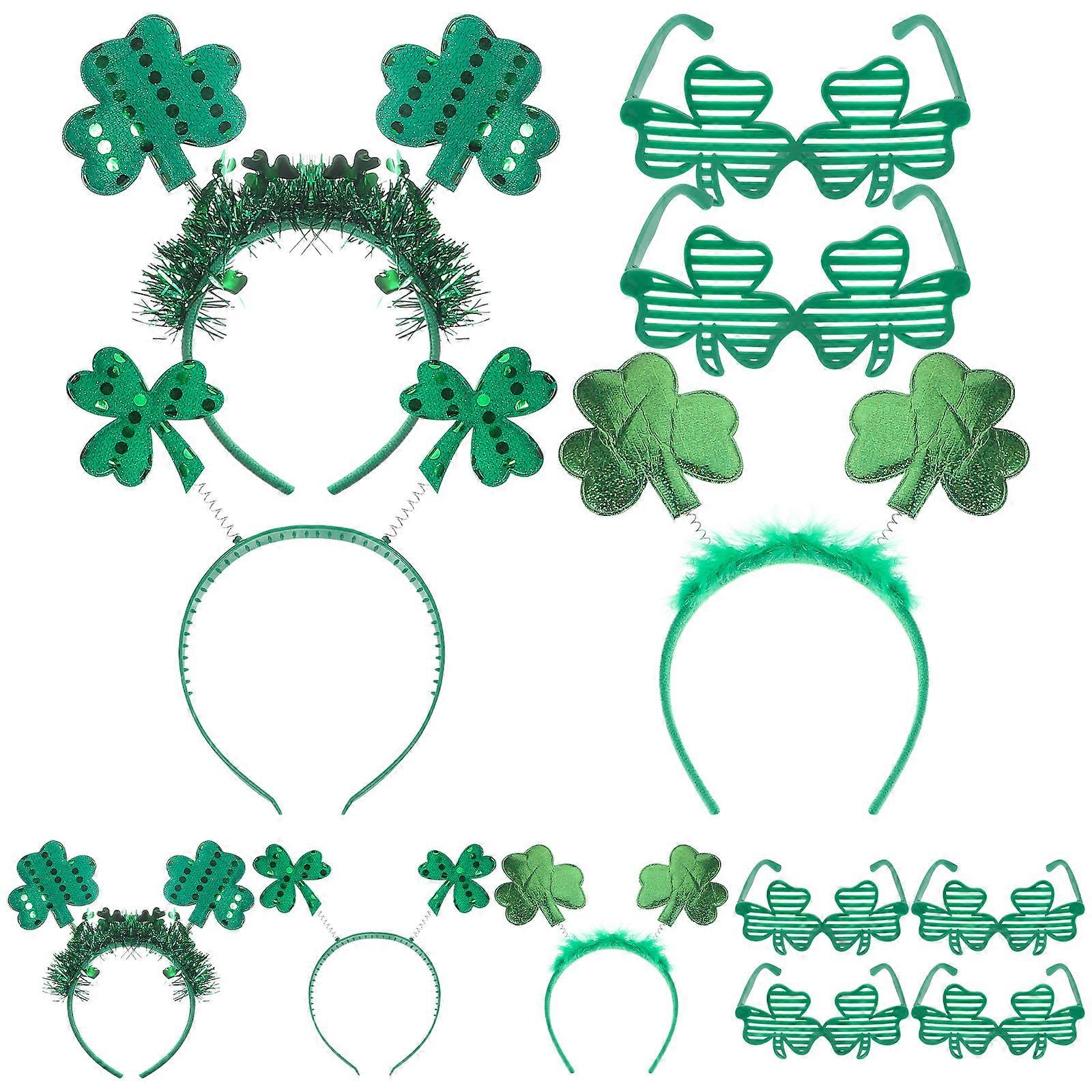 1 Set Shamrock Glasses