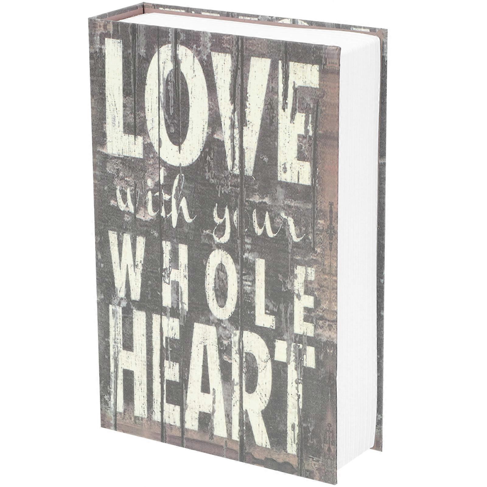 Storage Box With Code Book Shape Deposit Box Stainless Steel Storage Box