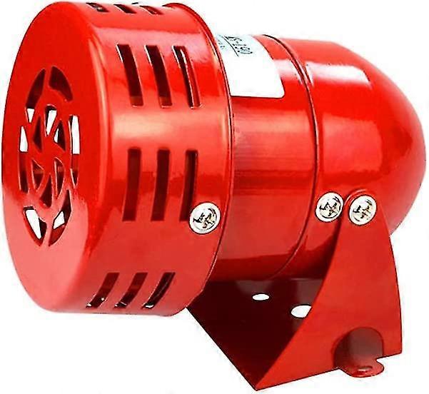 Σειρήνα σειρήνων 220V, σειρήνα κίνησης μηχανών 120 db, κόκκινη σειρήνα μηχανών, βιομηχανική σειρήνα βάρκας σειρήνων μετάλλων 1 πακέτο σειρήνων