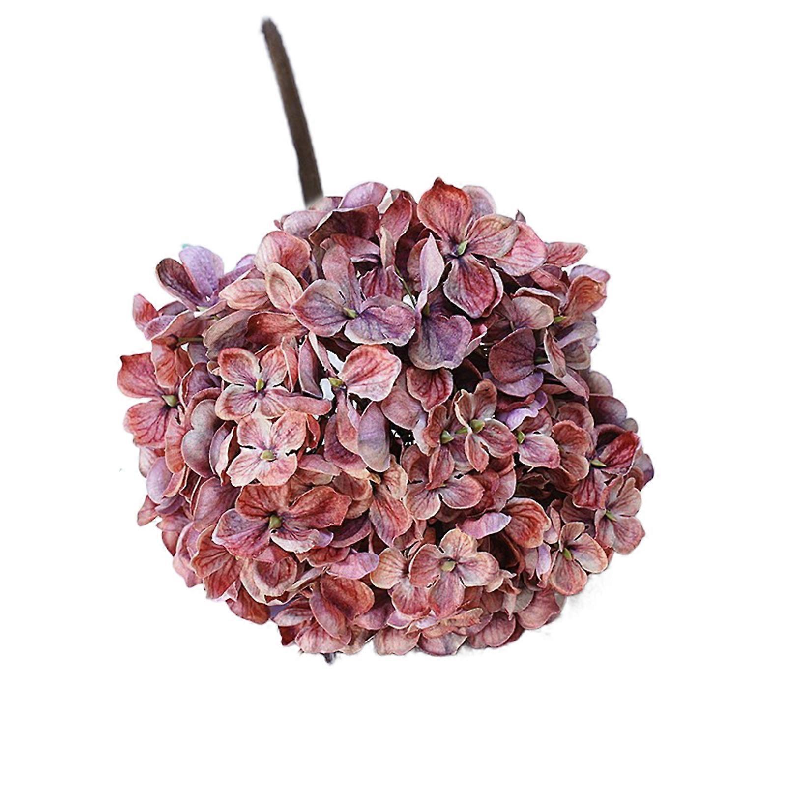 Qinhai Decorative Simulation Hydrangea Realistic Fresh-keeping Table Centerpieces Artificial Flower Home Decor