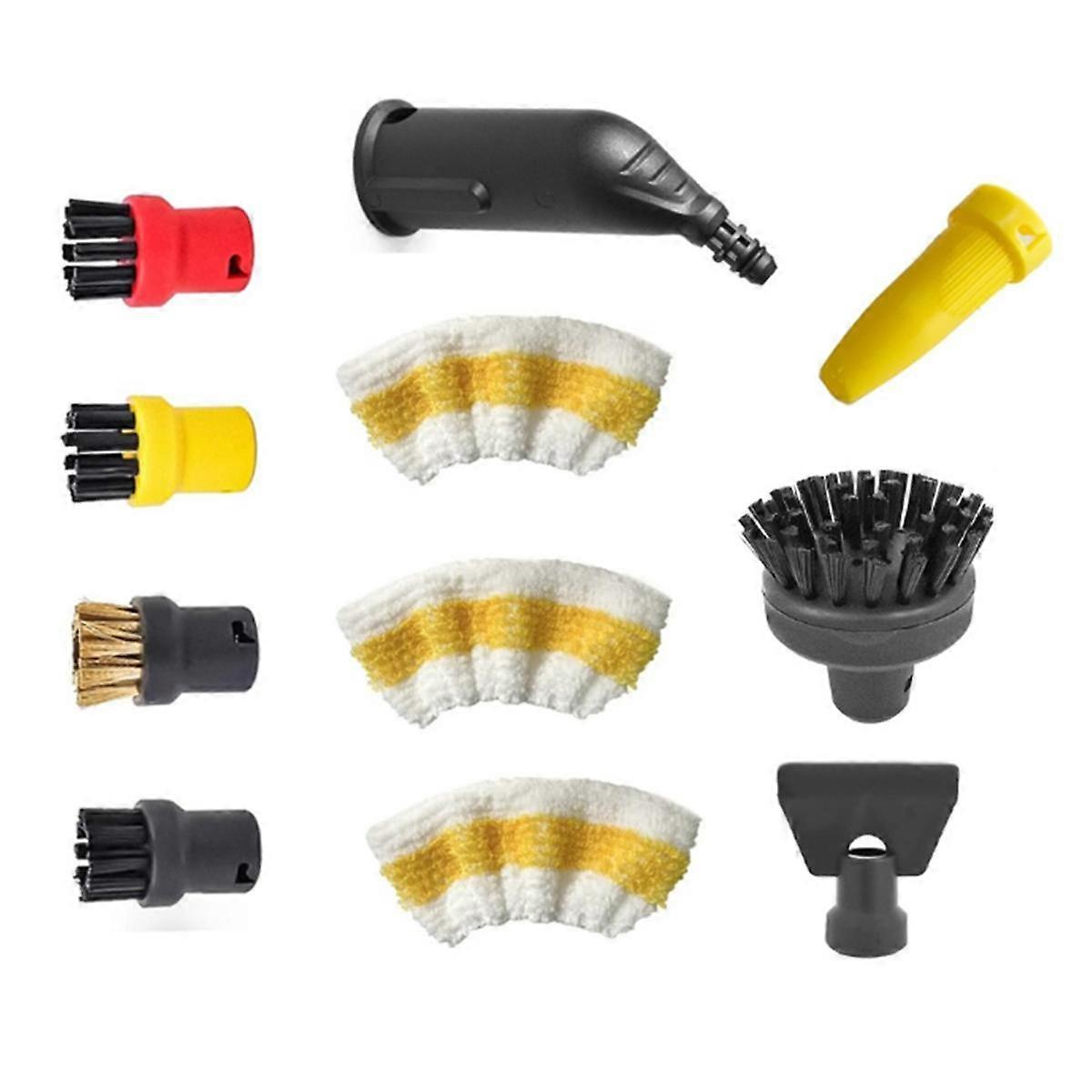 Replacement Round Nozzle Brush Steam for SC2 SC3 SC4 SC5 SC7 Steam Cleaner Part Stubborn Stain Remove