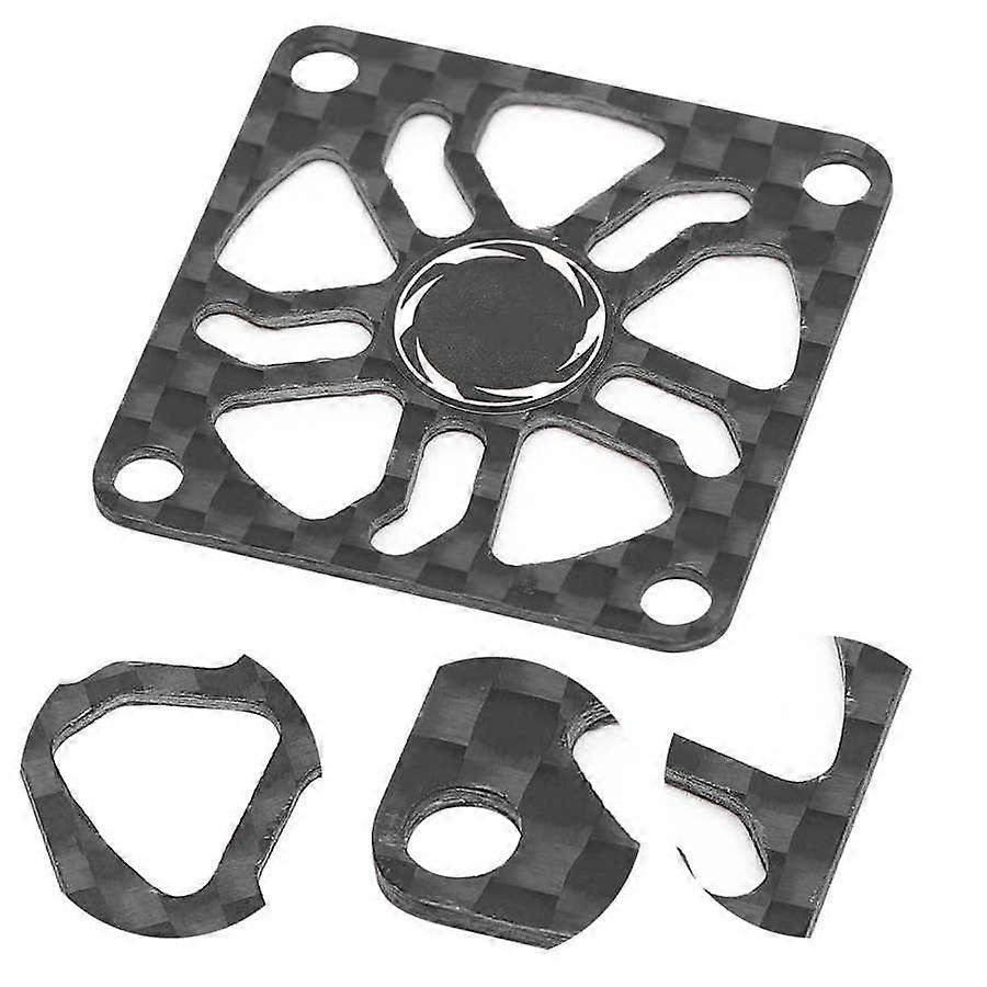 غطاء مروحة تبريد المحرك الكهربائي غطاء مروحة تبريد من ألياف الكربون لمحرك RC غطاء حماية مروحة التنظيم الكهربائي