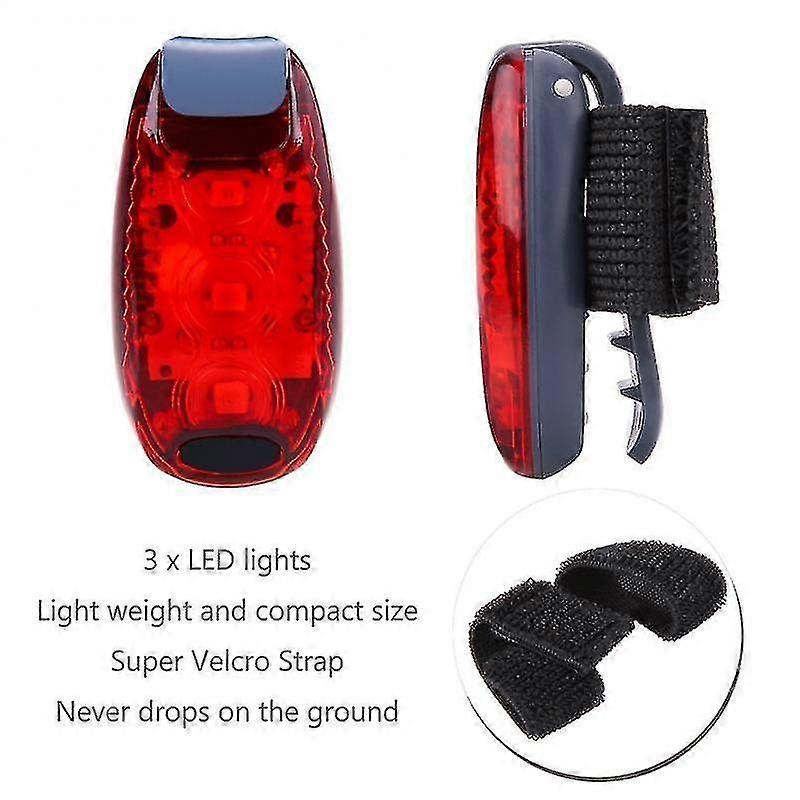 multifunctional Outdoor Mini Warning Light Bicycle Tail Light Backpack Light Helmet Light Running Warning Light