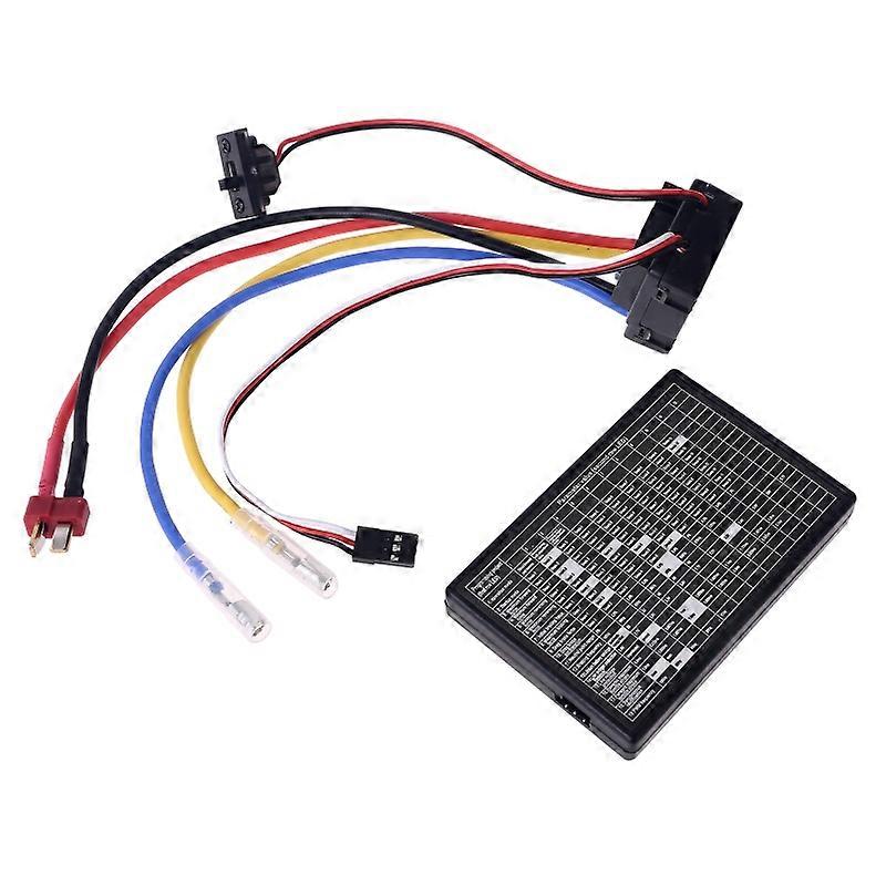 1:10 1/8 WP Crawler Brush Brushed 80A Electronic Speed Controller Waterproof ESC With Program card