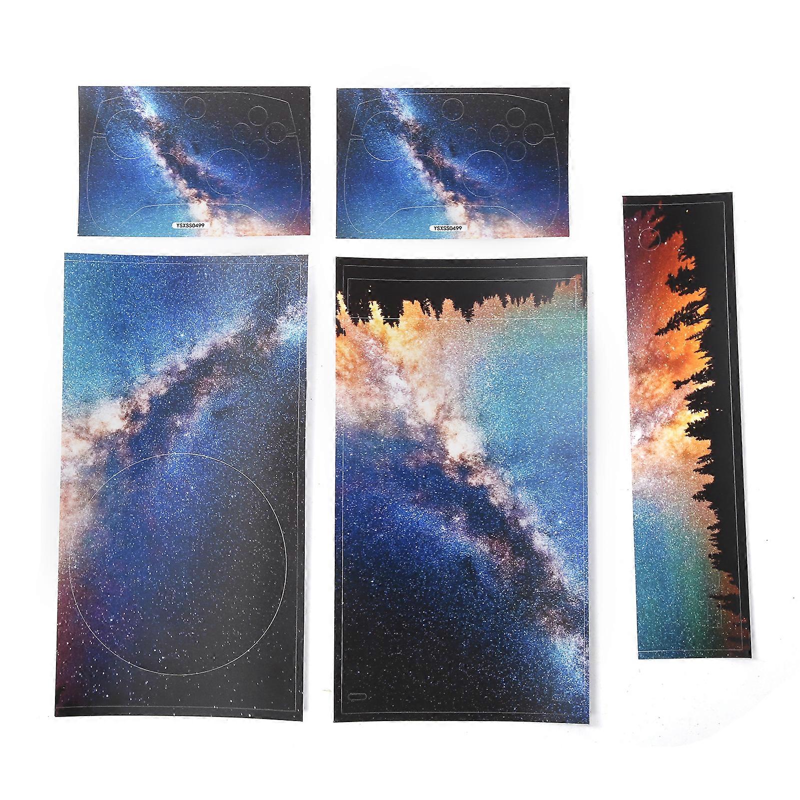 Bubblefree Protective Cover Stickers for Xbox Series S Game Console and Controllers