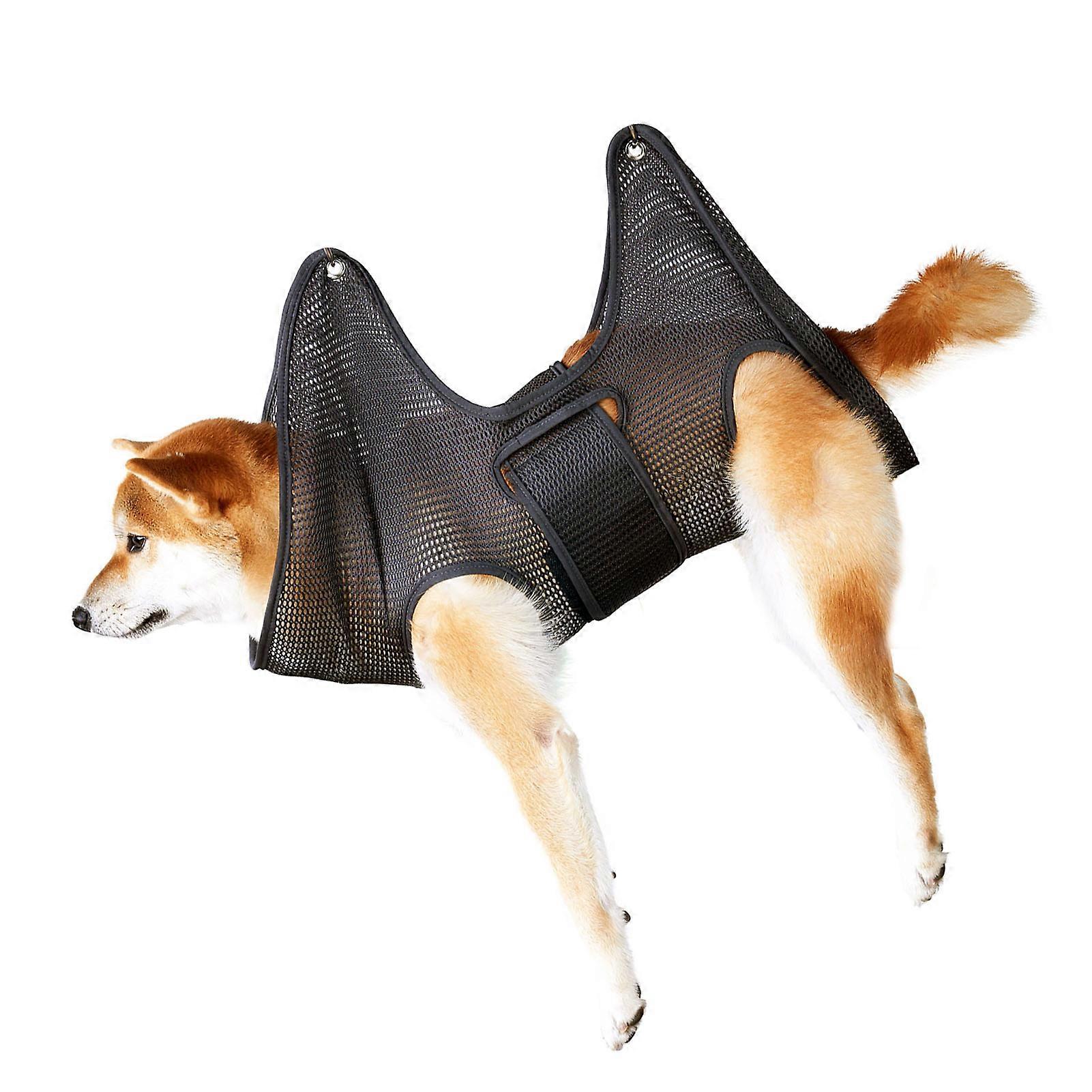 Adjustable Dog Grooming Hammock Sling Polyester Harness for Pets
