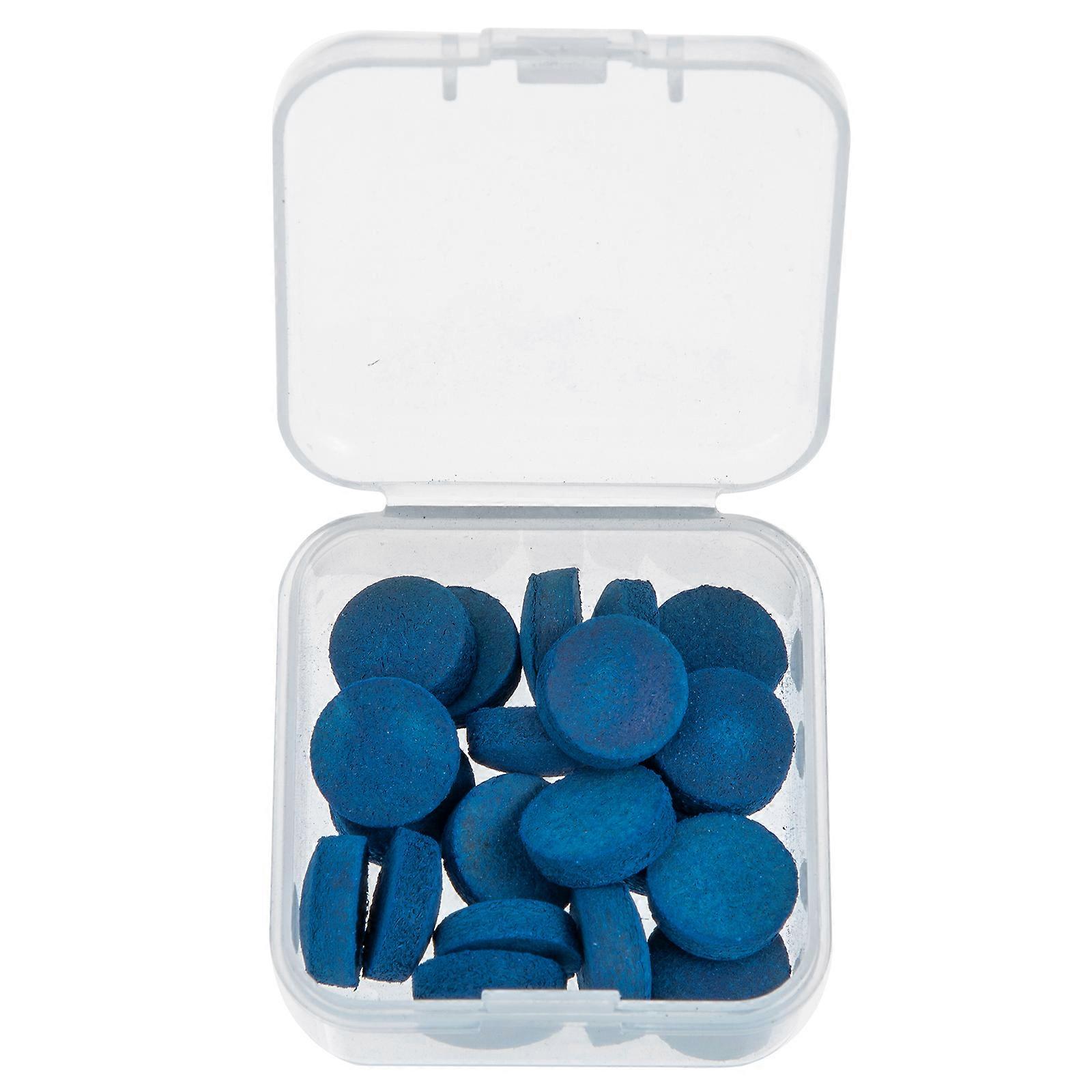 20pcs Portable Cue Tip Billiard Cue Tips Remplacement Billiard Supplies
