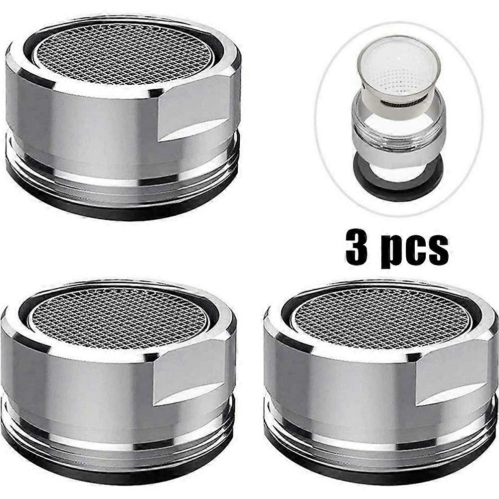 3PCS Brass Water Saving Faucet Tap Aerator Replaceable Filter Mixed Nozzle M24 24mm Thread Bathroom Faucet Bubbler Spout Net