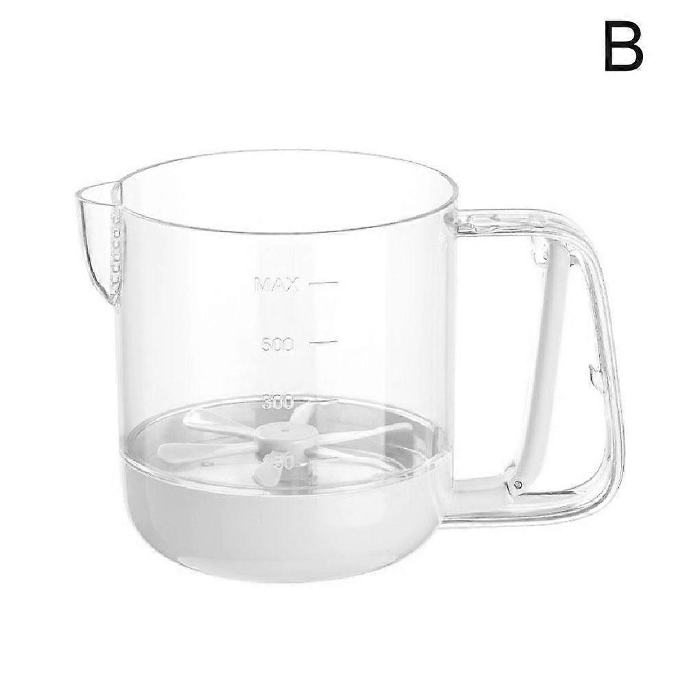 Effortless Automatic Egg Mixing Cup Manual Whisk No Batteries Easy Clean Multifunctional Kitchen Tool