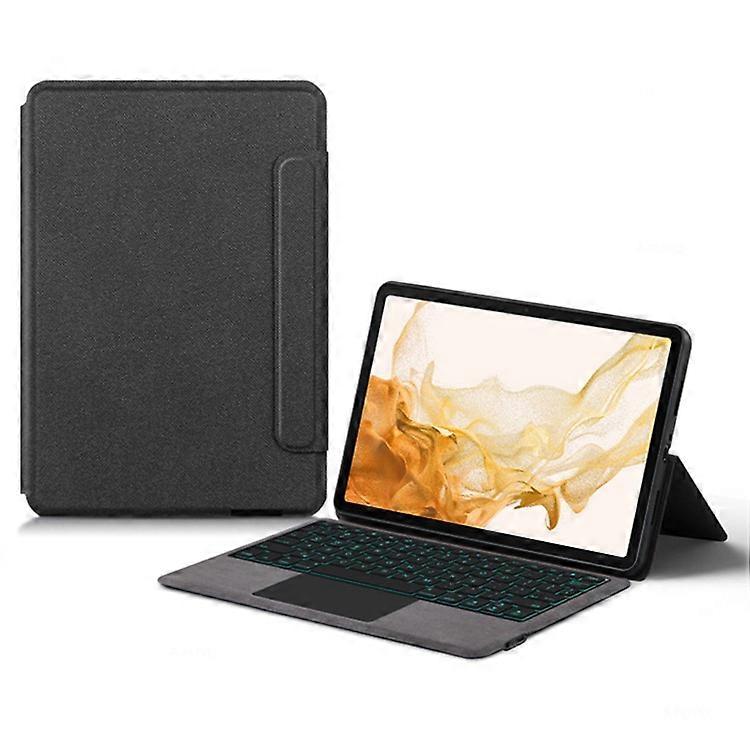 Compatible For Samsung Galaxy Tab S8 Touchpad Bluetooth Keyboard Cover with Backlight Shockproof Tablet Leather Case