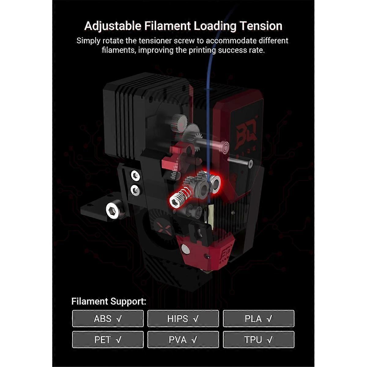 TERMINATOR 350 High Temp CHT Nozzle Dual Gear Direct Drive Extruder for Voron 2.4 3