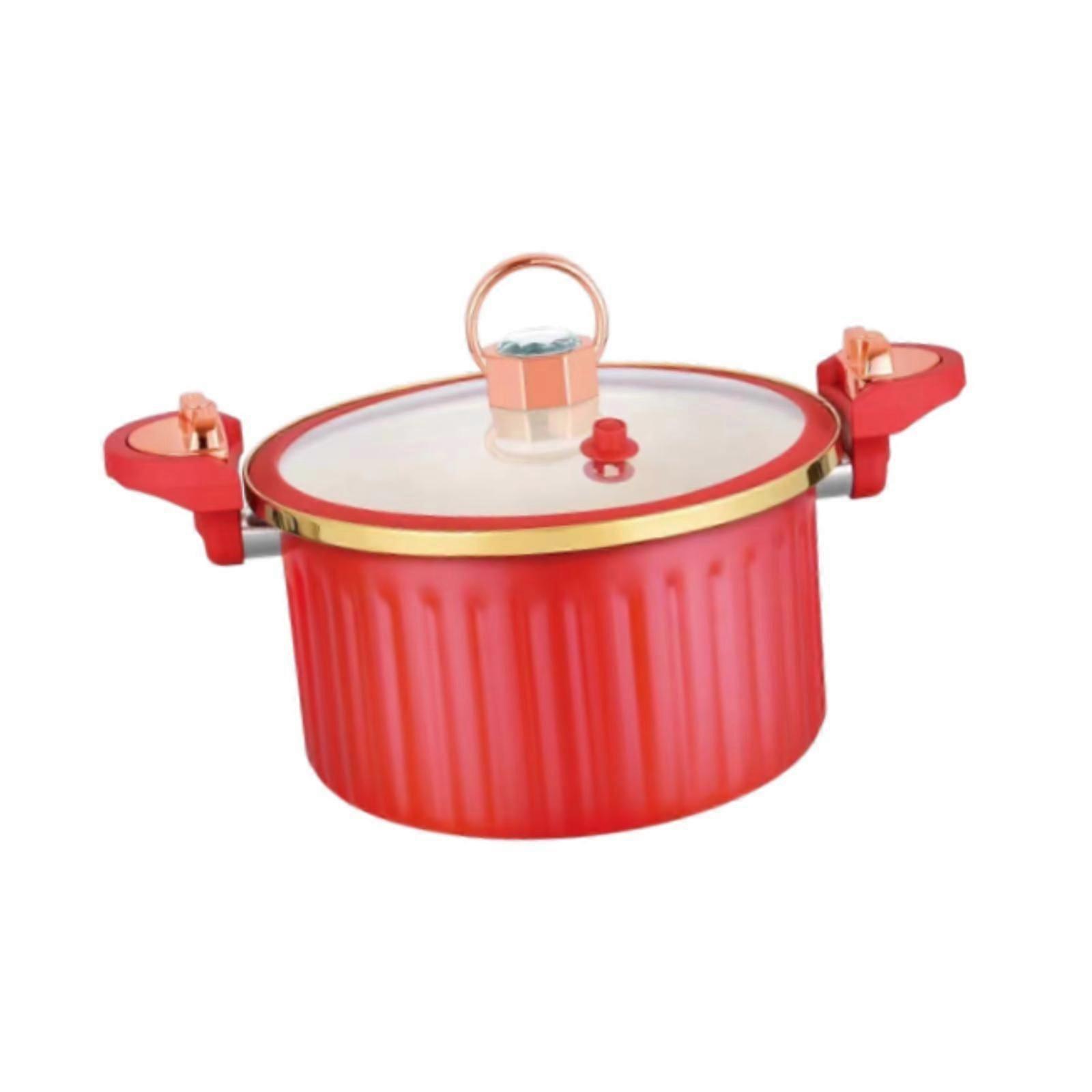 Micro Pressure Pot 8L with Lid Cookware Slow Cooker for Rice Noodles Chicken