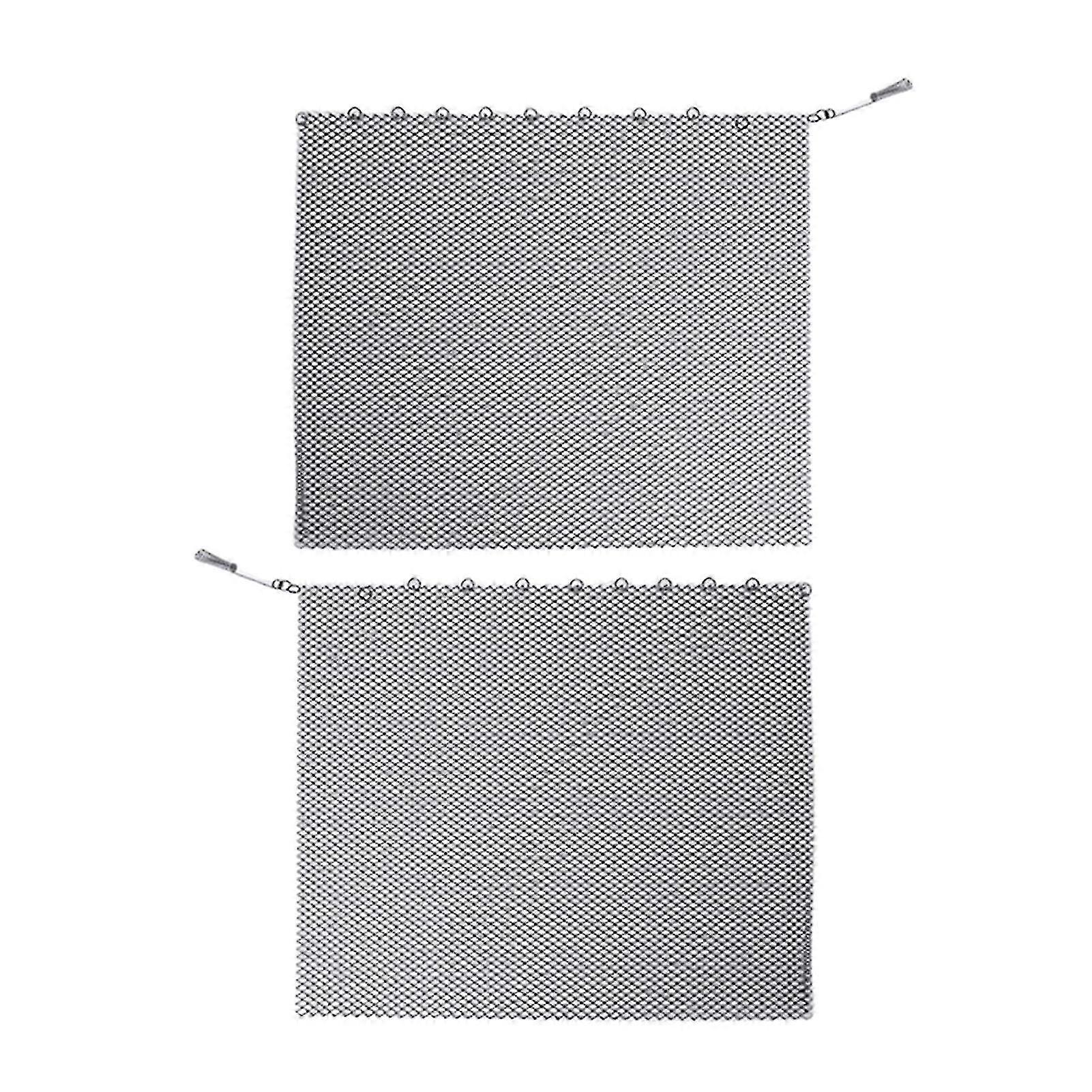1 Set Fireplace Screen Moisture-resistant Spark Proof Full Coverage Hearth Fireplace Curtain For Living Room