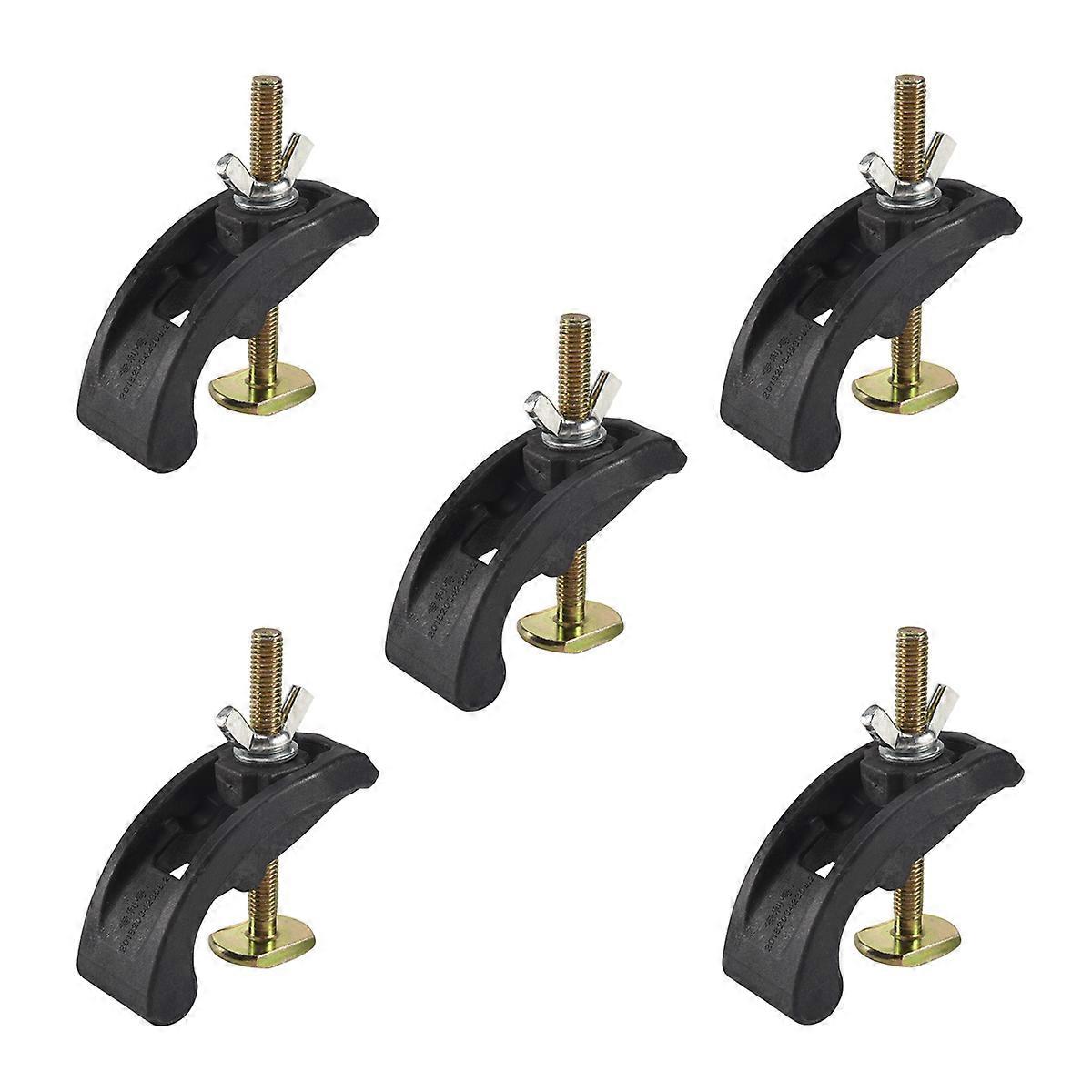 5 x CNC Milling Engraving Machine Pressing Plate Clamp Fixture T-Slot Parts