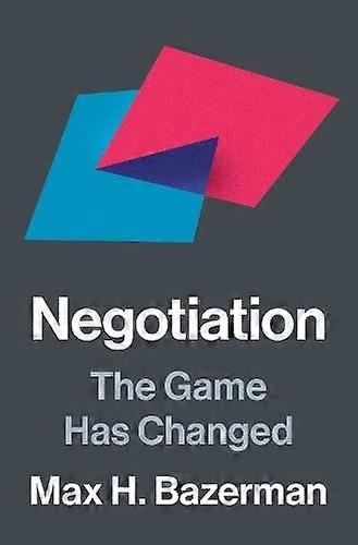 Negotiation by Max H. Bazerman Hardback Book