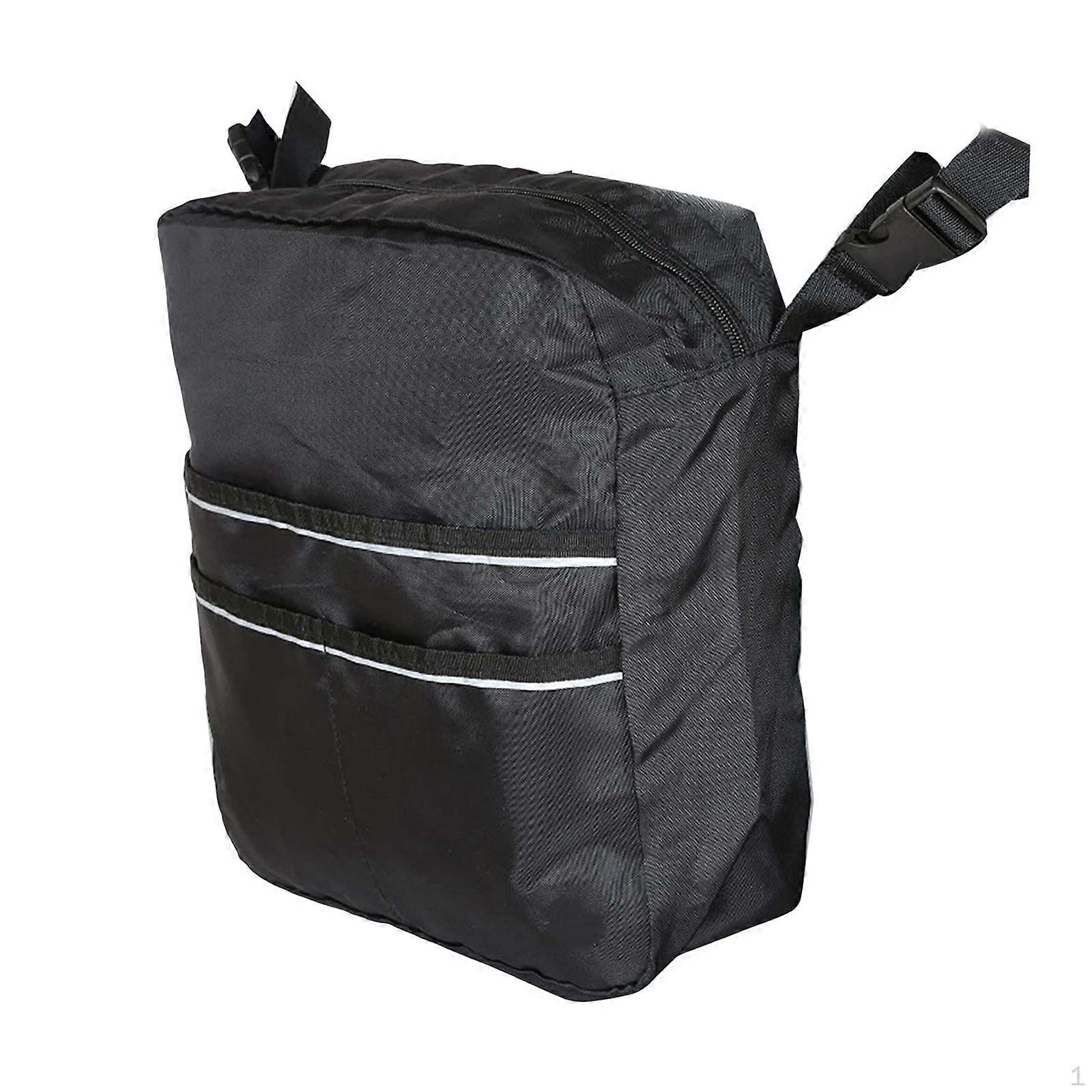 Wheelchair Bag Large Storage Easy to Install for Scooter Outdoor Seniors