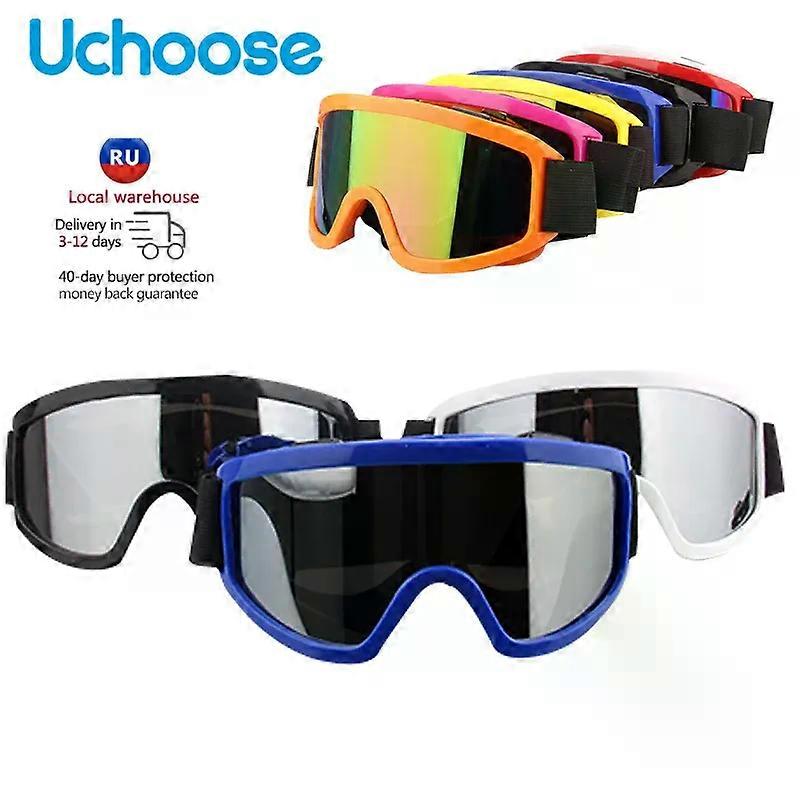 משקפי מגן לאופנוע ספורט חיצוני עמיד בפני רוח ואבק משקפי סקי סנובורד משקפי מוטוקרוס פיזור מהומות