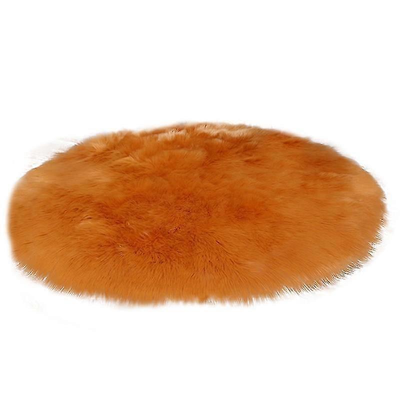 Nail Table Fuzzy Carpet, Non-slip Fuzzy Round Carpet Plush Carpet,4871