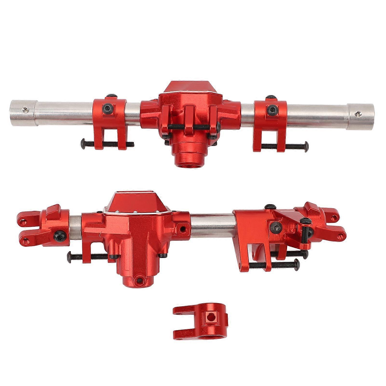 Vorderachsgehäuse Gehäuseabdeckung für SCX10 PRO RC Achsgehäuse Set Upgrades Teil Rot