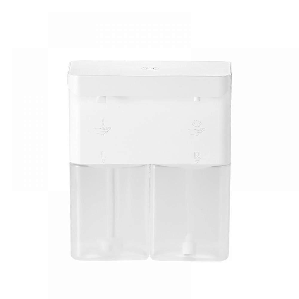 Automatic induction foam hand sanitizer detergent machine double-headed wall-mounted adjustable soap dispenser