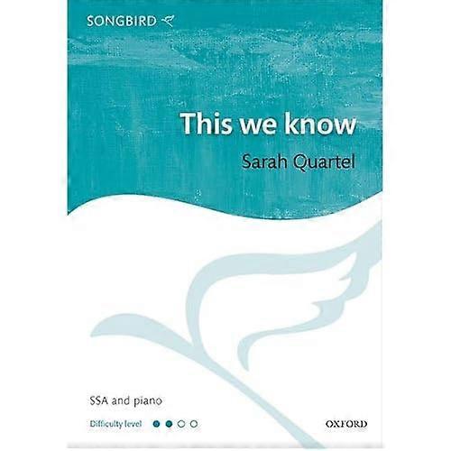 This we know (Songbird)