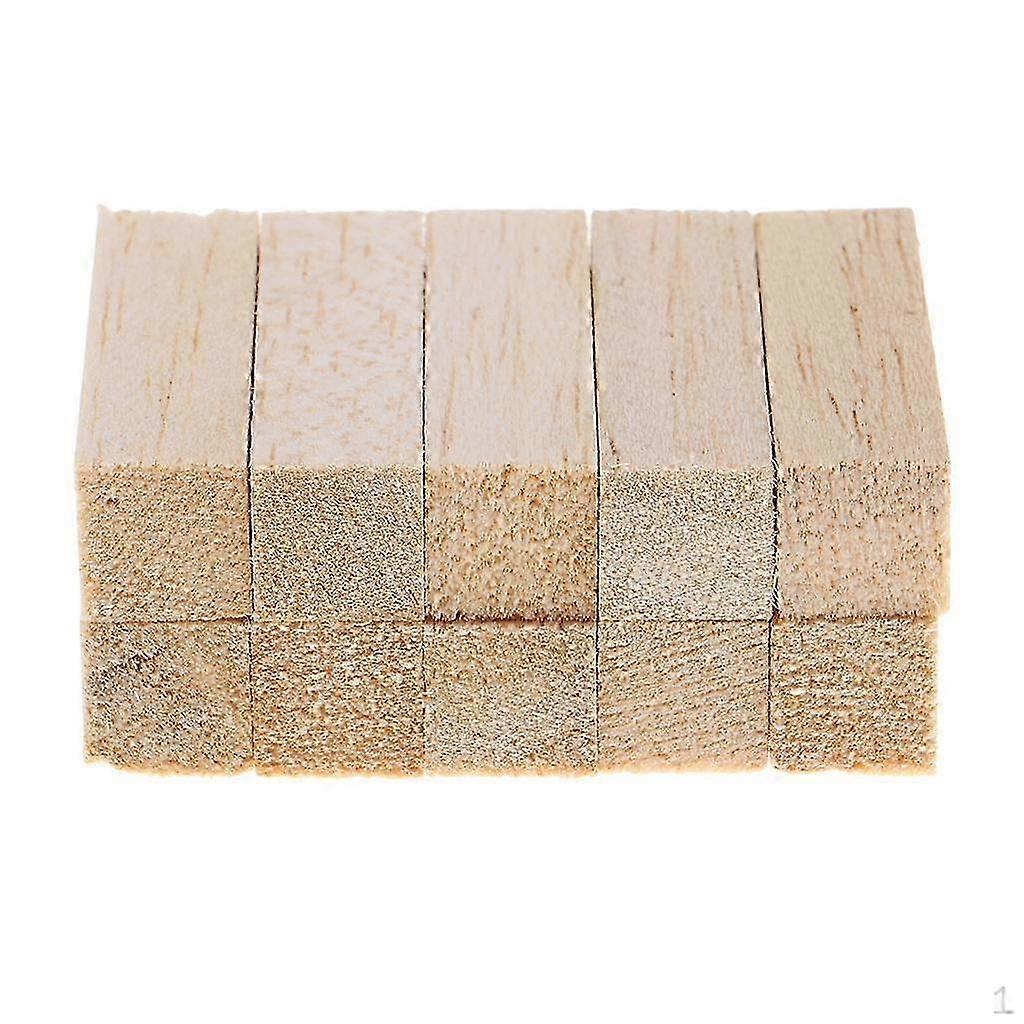 نماذج قضبان خشبية من كتل الخشب بالسا ، طقم الطائرات ، دعائم الفيلم ، حزمة مشاريع DIY من 10 ، 50/80 مم بوصة
