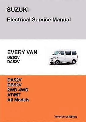 Suzuki Every Van Electrical Service Manual Db52v Da52v