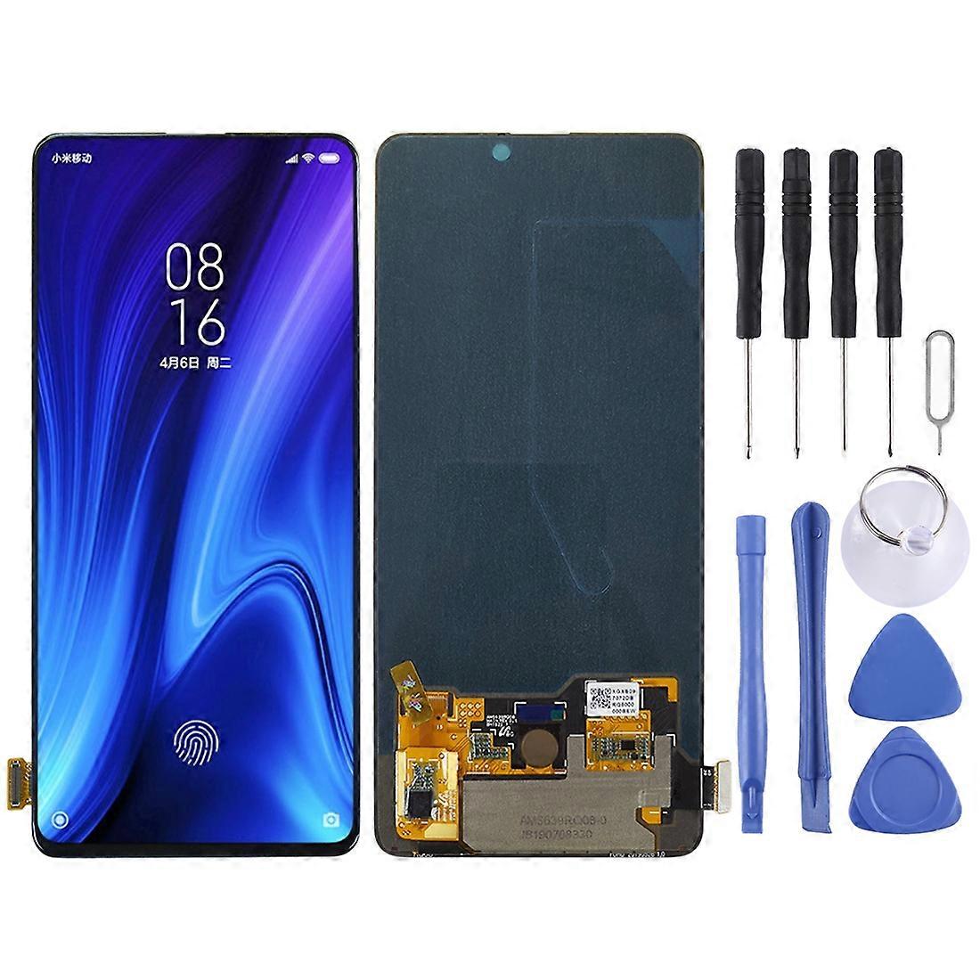 Écran LCD Super AMOLED COMPATIBLE pour Xiaomi Mi CC9e / Mi A3 avec ensemble complet de numériseur (noir)