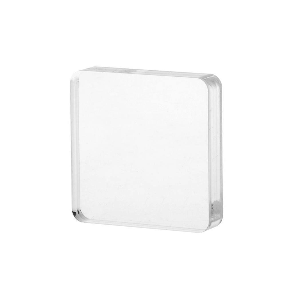 DIY Transparent Seal Stamp Block Acrylic Handle Blocks For DIY Scrapbooking Clea